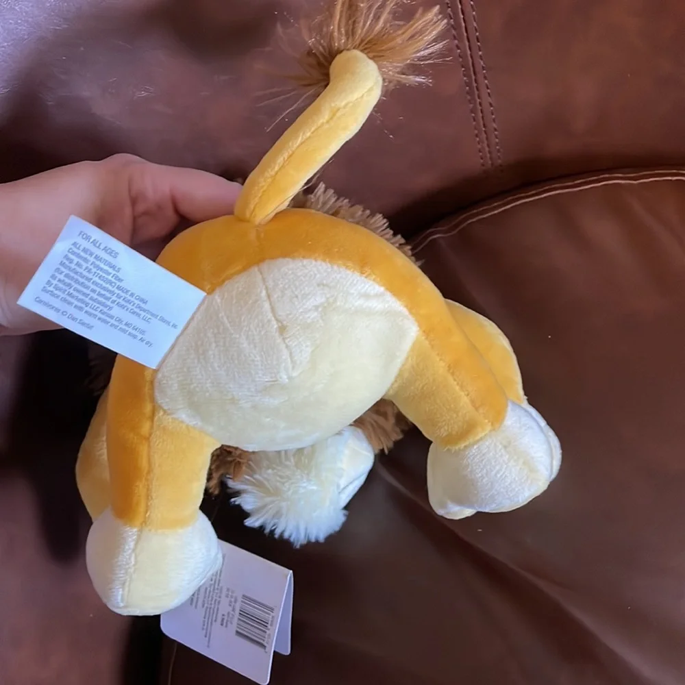 KOHLS NWT Lion Carnivores Cares Soft Plush Toy Doll Mane Dan Santat 2019 New - Picture 7 of 10
